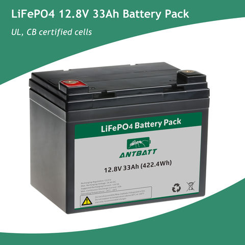 Batterie lithium fer phosphate LIFEPO4 33ah