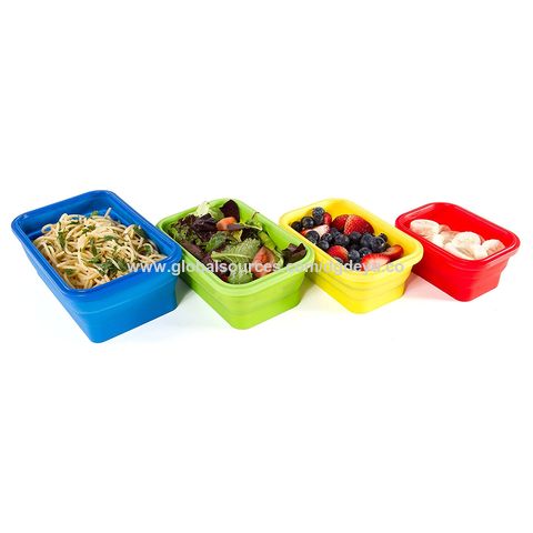 Durable, Easy to Clean Food Grade PP Plastic Folding Lunch Box for Microwave  Oven - China Kitchen Utensils and Kitchenware price