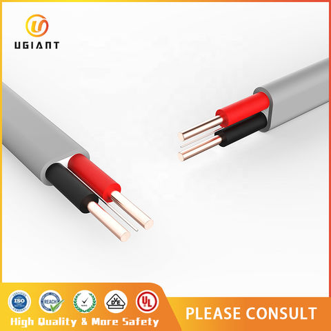 Cable eléctrico de goma con doble aislamiento, calibre 12, 3 cables para bomba sumergible