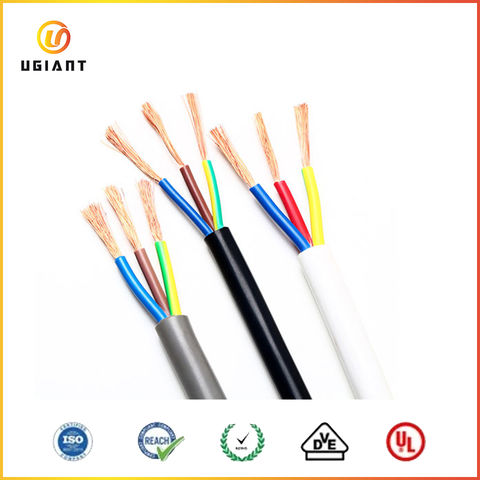 Cable eléctrico de goma con doble aislamiento, calibre 12, 3 cables para bomba sumergible