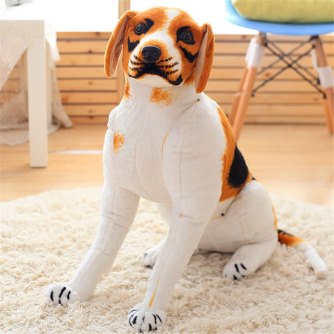 Giant Big size Beagle Dog Toy Realistic Stuffed Animals Dog Plush Toys Gift  For Children Home