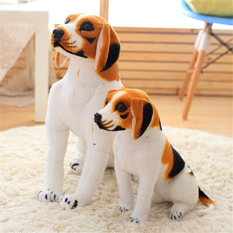 Giant Big size Beagle Dog Toy Realistic Stuffed Animals Dog Plush Toys Gift  For Children Home