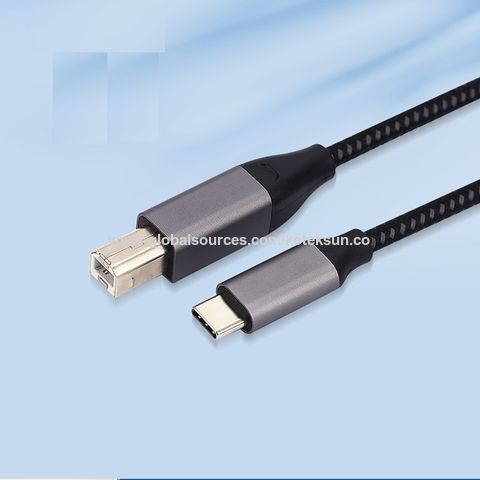 Câble d'imprimante USB B vers USB C 2.0 Usb C vers USB B Câble d'imprimante  Câble USB C
