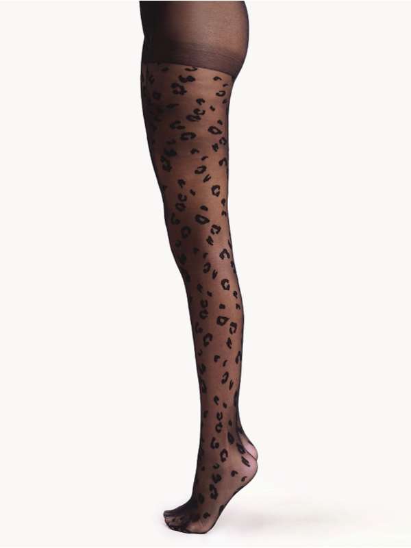 Buy Wholesale China Sexy Woman Stockings Leopard Print Letter Pantyhose  Openwork Net Socks For Girls Pantyhose & Women Designed Stocking at USD  1.65