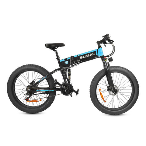 Bicicleta eléctrica de 350W 48V 10A Fat Tire Bicicleta de montaña eléctrica  de 26 pulgadas 4.0 pulgadas para adultos con batería de litio de 6