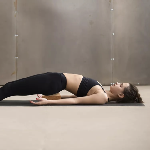 Bloc de liège pour yoga