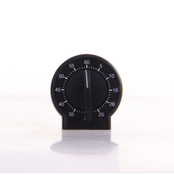 Basics Mechanical Magnetic Timer Stainless Steel Mechanical Kitchen Timer  Magnet 60 Minutes Countdown Cooking Clock Alarm Time