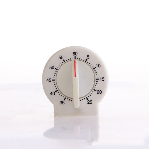 Mechanical 60 Minute Kitchen Timer, No Batteries Needed, Easy to