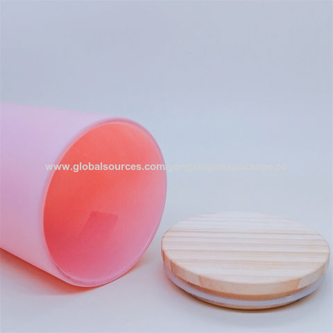 Buy Wholesale China Multi-color 10oz Pink Glass Jars For Candle Making  Candle Jars Wholesale & Glass Jars For Candle Making at USD 0.52