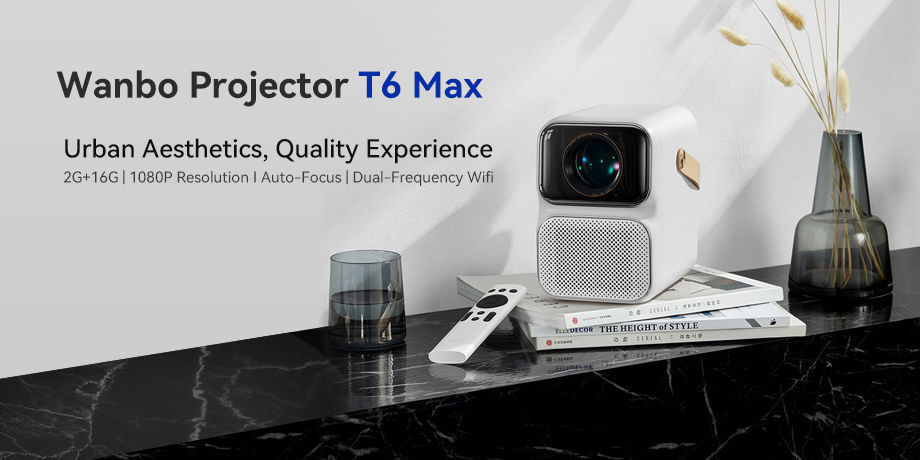Proyector Portátil Wanbo T6 Max Android Wifi Bluetooth