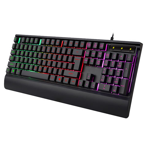 Kaufen Sie China Großhandels-Neue Ankunft Der Atem Beleuchtung Gaming- tastatur Fn-funktion Für Gaming-player und Atmende Gaming Tastatur  Großhandelsanbietern zu einem Preis von 3.99 USD