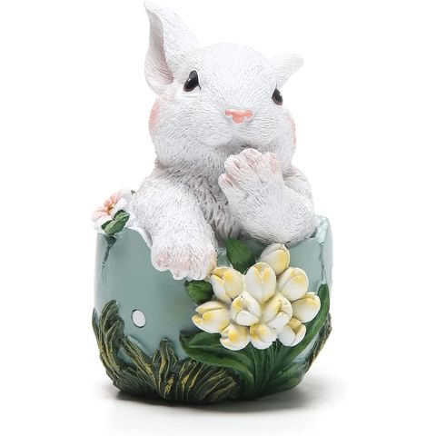 Lapin lapin mignon décoration de pâques, Figurine en résine, Mini lapin  artisanal, ornement de jardin, 1/10 pièces - AliExpress