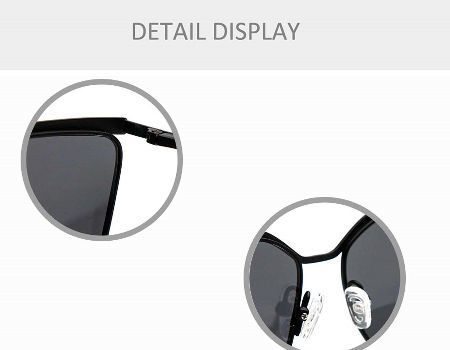 Hot Sale Fashion Design metal Sunglasses for Men Women Eyewear Polarized Sunglass trendrehab supplier