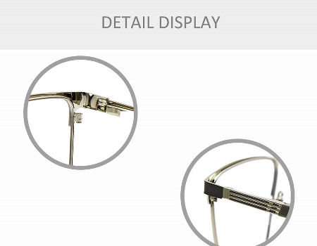 GD frames for glasses metal optical glasses Frame Business frascos de vidrio men's glasses eyewear supplier