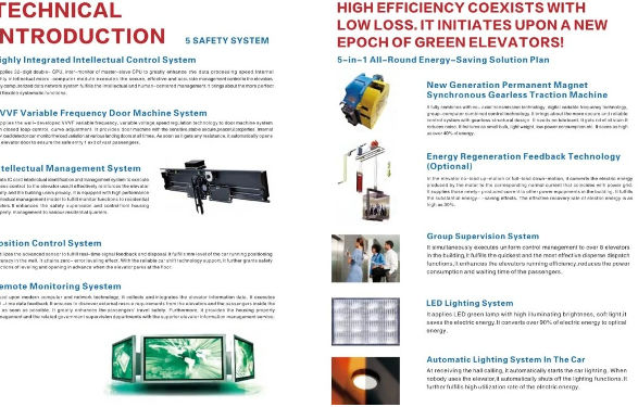 FUJI Safe Small Machine Room and Stable Passenger Lift Elevator supplier