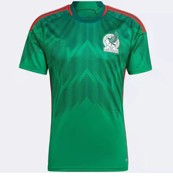 Wholesale NEW 2022 2023 Mexico Soccer Jersey Thai quality home away men  women kids Football Shirt custom Uniform From m.