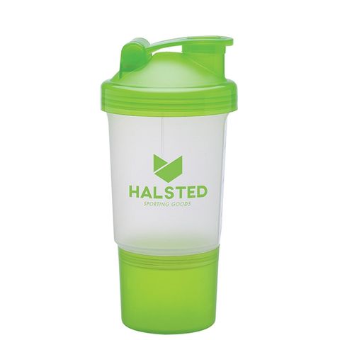 Gobelet shaker de fitness 16 oz - Bouteille shaker de protéines sportives de 473 ml pour compléments alimentaires