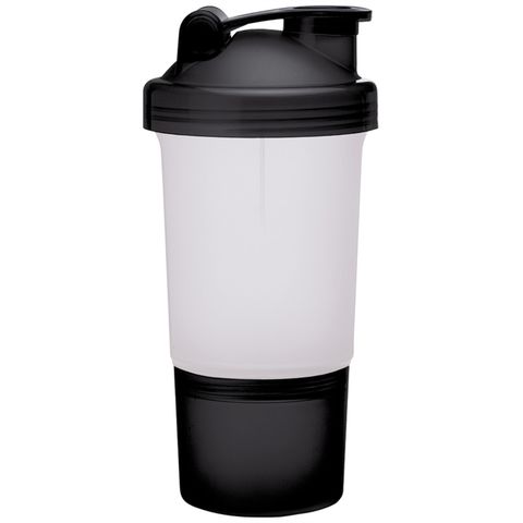 Gobelet shaker de fitness 16 oz - Bouteille shaker de protéines sportives de 473 ml pour compléments alimentaires