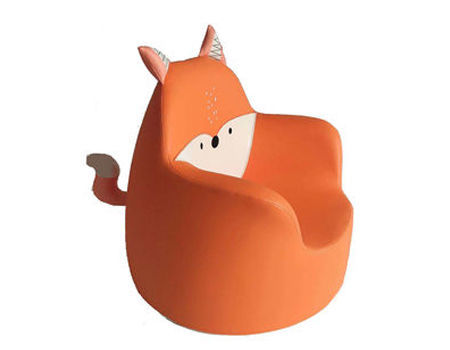Cartoon Children Chair Cartoon Fox Design PU Leather Kids Chair Baby Children Sofa Chair supplier