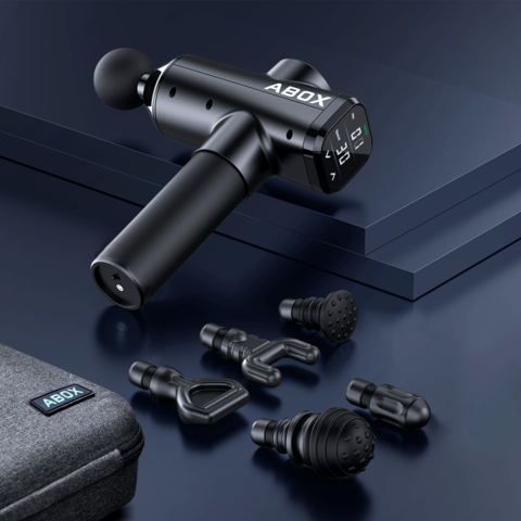 Compre Masajeador De Vibración Negro Estándar Estadounidense Abox