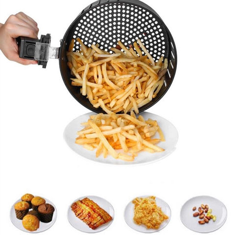 4L 4.5qt BPA Free Nonstick Frying Pot Hot Air Fryers Oilless Cooker - China Air  Fryer and Deep Electric Air Fryer price