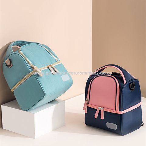 Sac Isotherme Biberon Bébé | Garde Lait Chaud Ou Froid | Portable Avec Lanière | 25x7cm