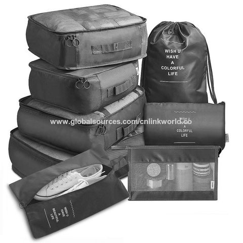 Travel Organizer Bag for Underwear, Cosmetics, and Toiletries