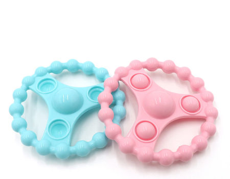 Bpa Free Food Grade Natural silicone Cartoon Babi Silicone Baby Teether Toys For Babies supplier