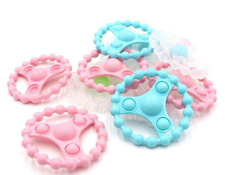Bpa Free Food Grade Natural silicone Cartoon Babi Silicone Baby Teether Toys For Babies supplier