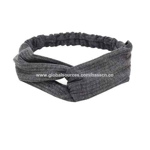 4 Piezas Diadema Deportiva Elástico Antideslizante Grueso Cinta de Pelo para  Mujeres y Hombres (Negro, Gris, Blanco) : : Belleza