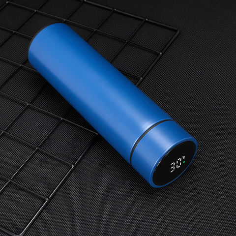 Portable Stainless Steel Water Bottle With Temperature Display
