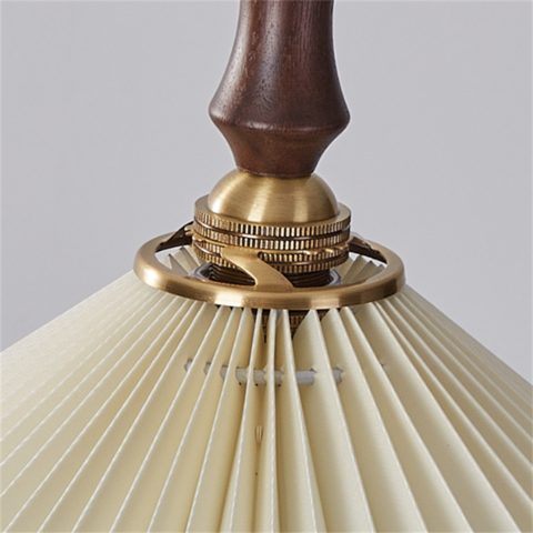 Lustres suspendus vintage, lampes décoratives pour éclairage intérieur, bois massif et cuivre