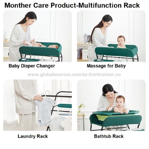 Cambiador de bebé plegable para bebé, estación de cambiador de bebé,  montada en la pared, vertical, portátil, cambiador, unidad de cambio,  baños