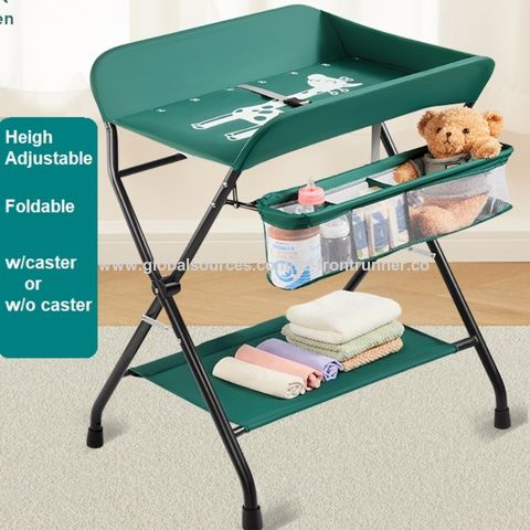 Compre Producto Para Bebés, Estante De Alta Calidad De Metal Fijo Para Bebé  Plegable, Seguro Y No Tóxico Para Mesa De Bañera y Mesa De Cambio Para Bebés,  de China por 31.5