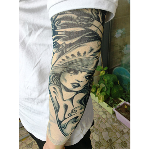 Tattoo Printed Arm Cover | Sun Protection Cuff | Sleeves Sun Tattoo | Tattoo  Hand Gloves - Arm Warmers - Aliexpress