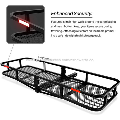 High clearance hitch online cargo carrier