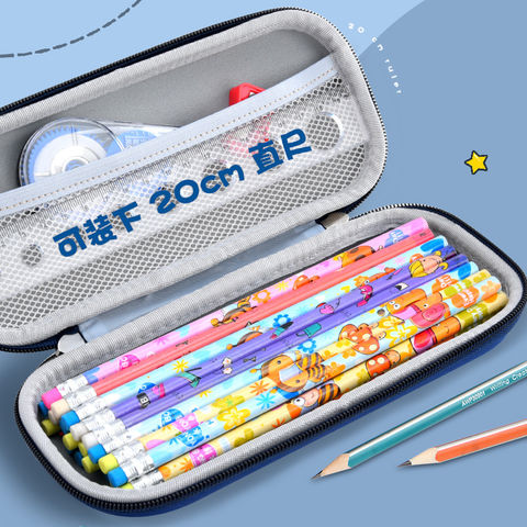 Kawaii Large Capacity Rabbit Canvas School Pencil Cases Girl Waterproof  Pencils Box Creative Cute Pen Bag Box Pouch Office Stationery Supplies