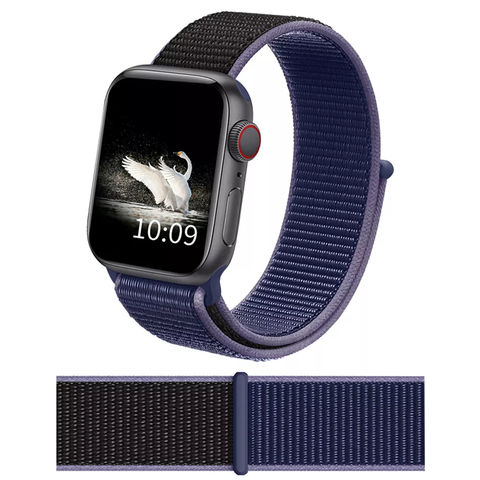 MALLA CORREA DE NYLON PARA APPLE WATCH 42/44/45MM/49MM DEVIA SPORT 3 -  Indigo — Cover company