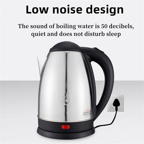  Portable Travel Electric Kettle Mini Thermos Fast Boil Teapot  Heating Cup Stainless Steel Metal Bottle: Home & Kitchen