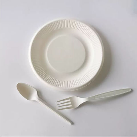 Buy Wholesale China Disposable Paper Plates 6 7 8 9 10 Inch Eco Friendly  Sturdy Biodegradable Disposable Tray Plates Tableware Disposable Plates & Disposable  Paper Plates at USD 0.01