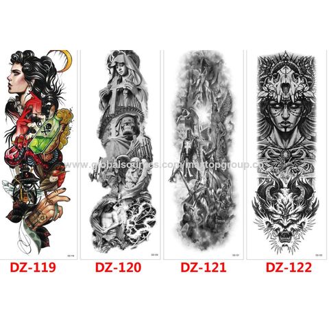 Fashion Fake Temporary Tattoo Stickers Kids Female Male Easy To
