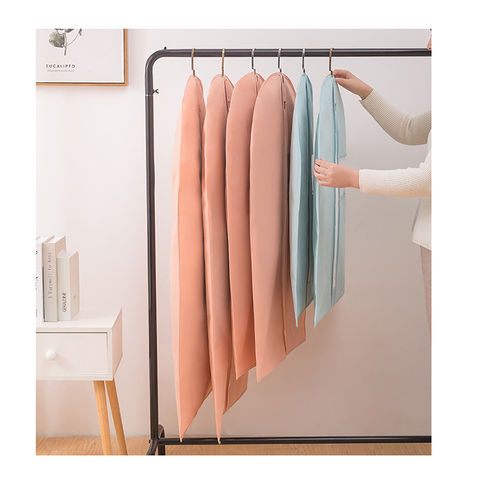 Garment Bags for Hanging Clothes Storage,Clear Moisture Proof Moth