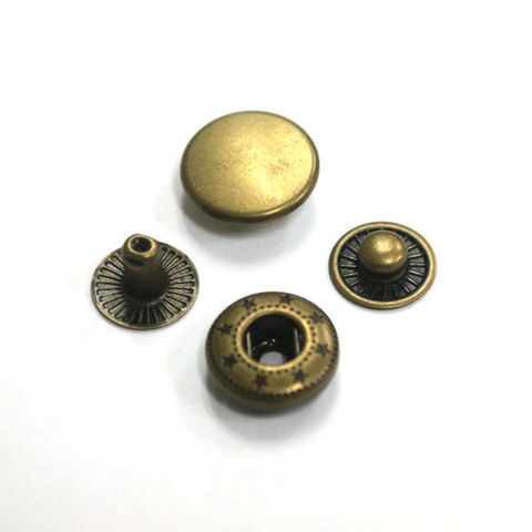 China Four part snap buttons, snap buttons for clothing supplier