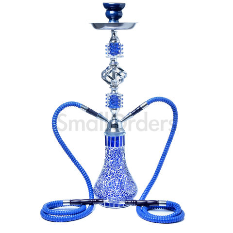 2 Hoses Diamond Shape Shisha Arabic Glass Hookah $12.9 - Wholesale