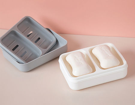 Buy Wholesale China Leaf Shape Soap Holder Self Draining Soap Dish For Bar  Soap Decorative Plastic Box & Soap Dish at USD 0.3