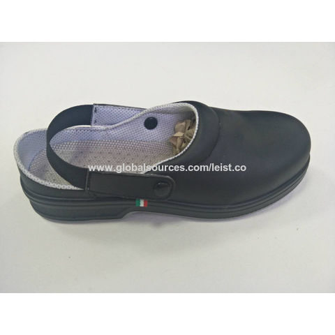 Steel Toe Safety Slipper,pu Sole,ce Summer Cool Anti-slip Work