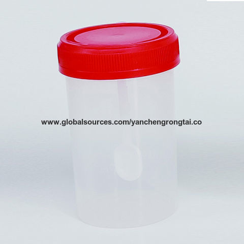 Flacon d'échantillonnage (Conteneur) plastique en polypropylène (PP) -  Materiel pour Laboratoire