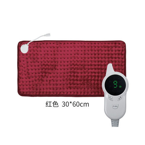 Almohadilla Eléctrica Sunbeam para Alivio del Dolor de Espalda, Cuello y Hombros con Esponja