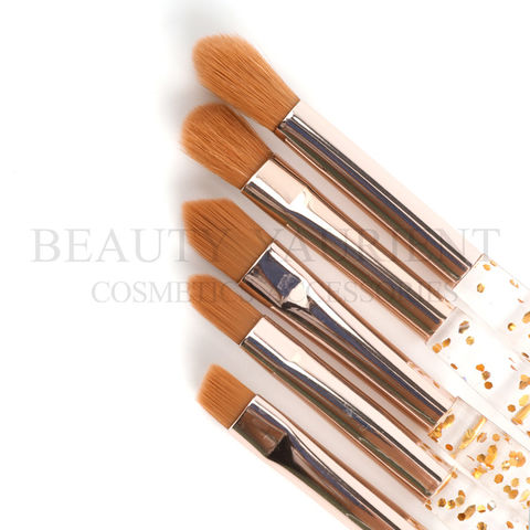 Set De Brochas Para Maquillaje 5 Unidades