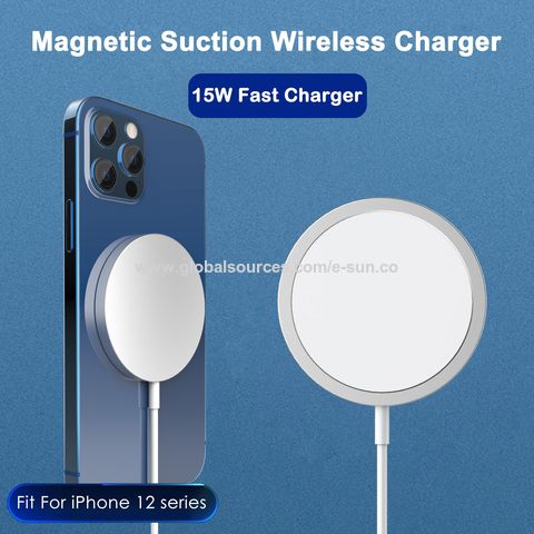 15W Magnetisches Wireless-Schnellladegerät Typ C für iPhone X 11 12 Serie - Effizientes Laden